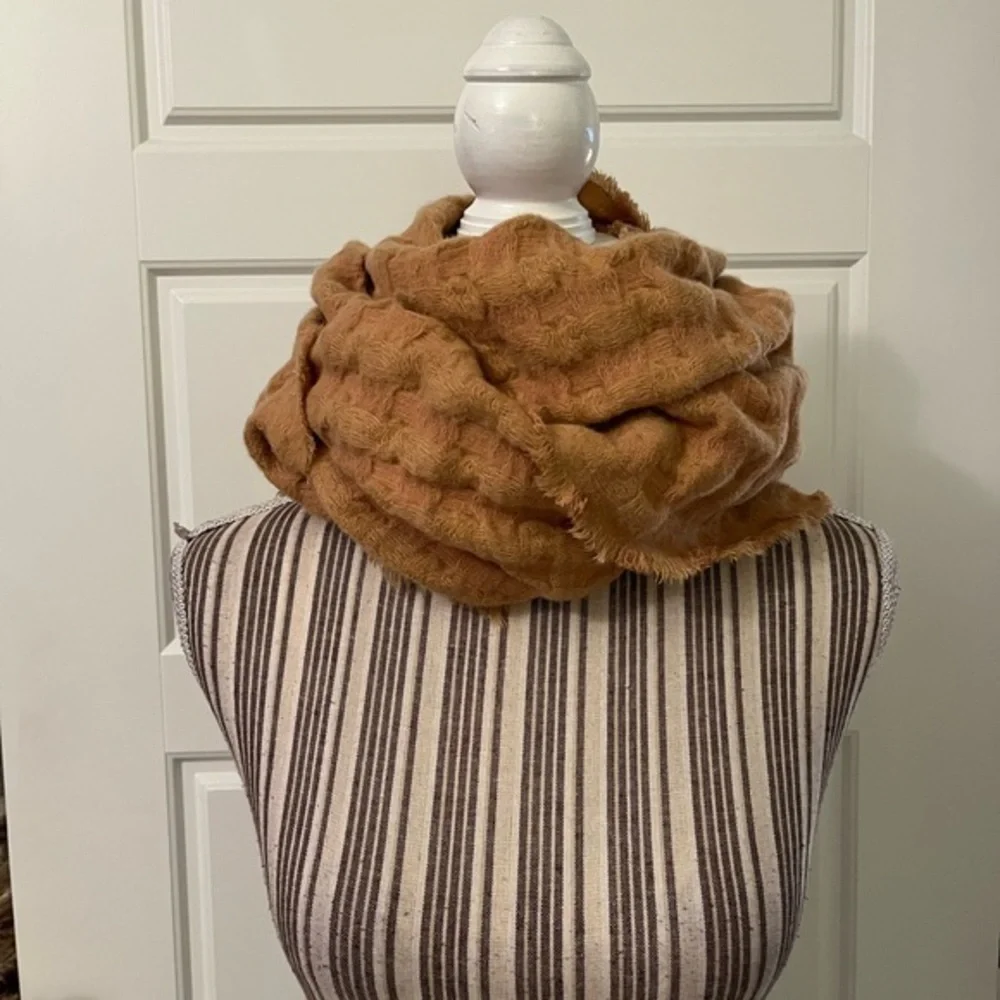 Anthropologie Textured Scarf NWOT